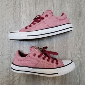 Converse Red White Striped Chucks 7